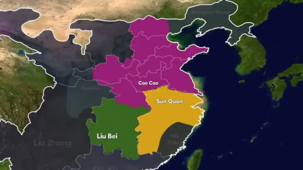 چین و سه پادشاهی / فروپاشی هان (Three Kingdoms) 4 سه پادشاهی و تاریخ چین