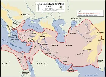 کوروش بزرگ - آغاز امپراتوری هخامنشی 600 - 530 پیش از میلاد 3 نقشه امپراتوری هخامنشیان