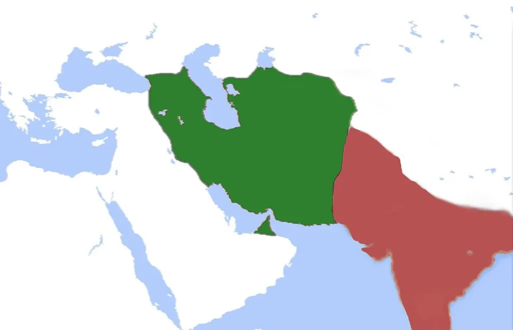 نقشه ایران افشاری