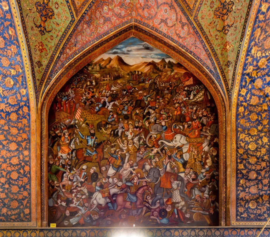 نگاره ای از نبرد کرنال 