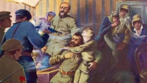 مرگ نیکلای دوم و خانواده‌اش 1918 م