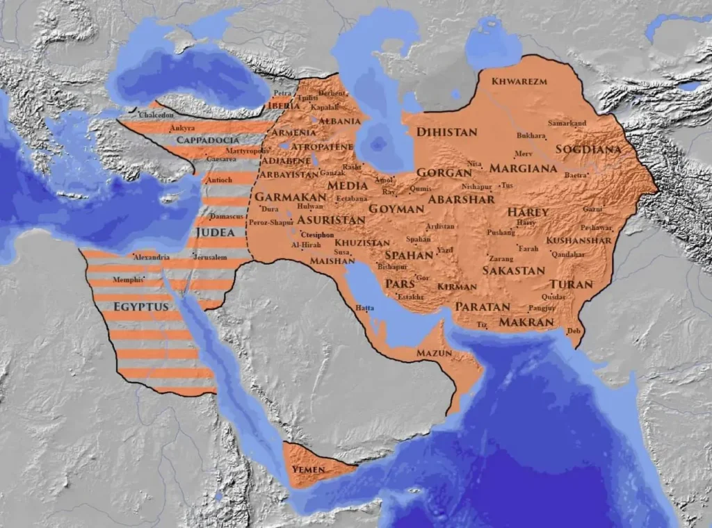 ساسانیان – شکلگیری 120 م 2 ساسانیان