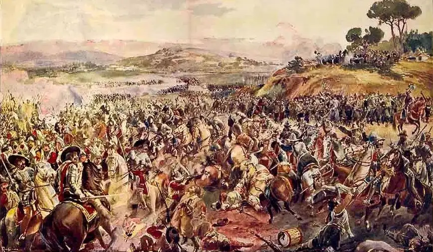 تاریخ استعمار پرتغال 7 Batalha da Guerra da Restauracao